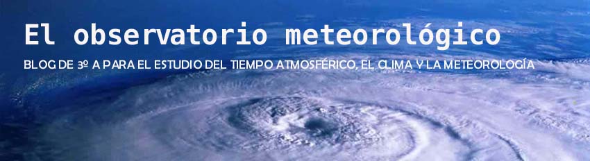 El observatorio meteorol�gico / C.E.I.P. San F�lix - Cand�s (Asturias)